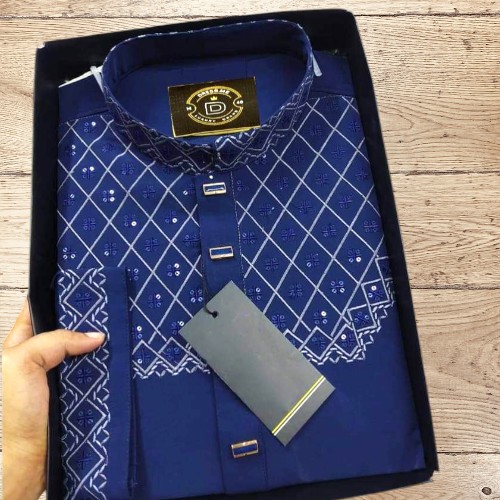 Elegant Soft Cotton Punjabi - Image 5