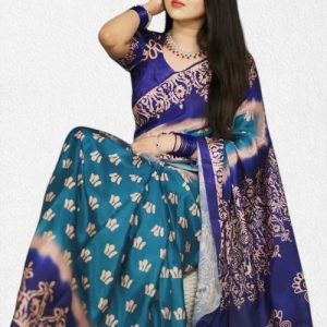 Chanduri Silk Sharee with Blaus Piece