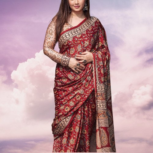 Soft Silk Saree with Blouse Piece
