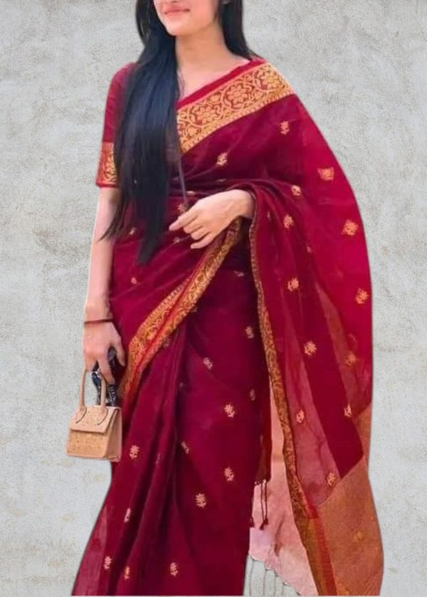 Tangail Buti Saree - Image 2