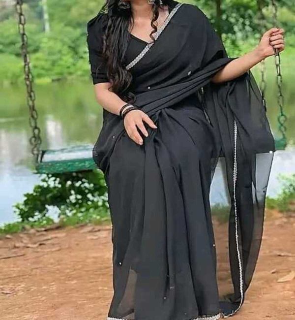 Attractive Look New Jorget Sharee - Image 4