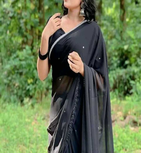Attractive Look New Jorget Sharee - Image 3